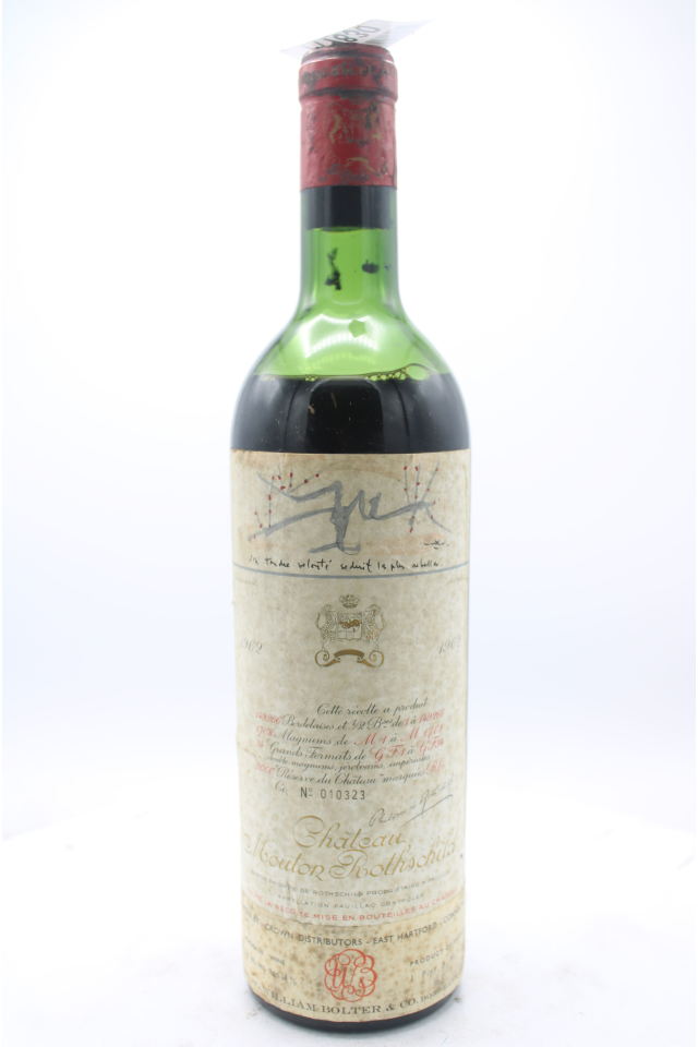 Mouton Rothschild 1962