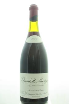 Domaine Leroy Chambolle-Musigny 2004