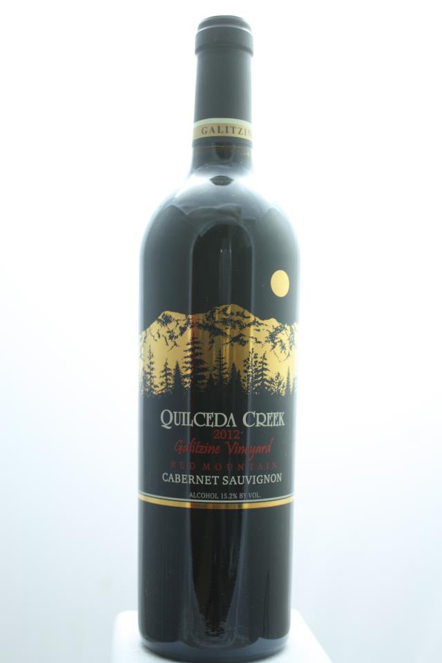 Quilceda Creek Cabernet Sauvignon Galitzine Vineyard 2012