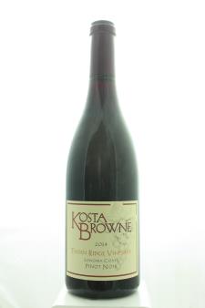 Kosta Browne Pinot Noir Thorn Ridge Vineyard 2014