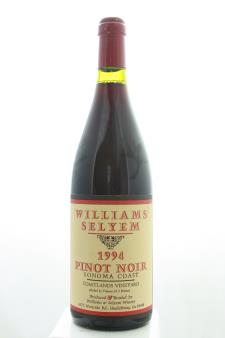 Williams Selyem Pinot Noir Coastlands Vineyard 1994
