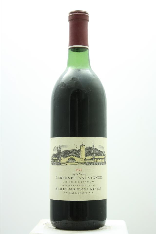 Robert Mondavi Cabernet Sauvignon Napa Valley 1975
