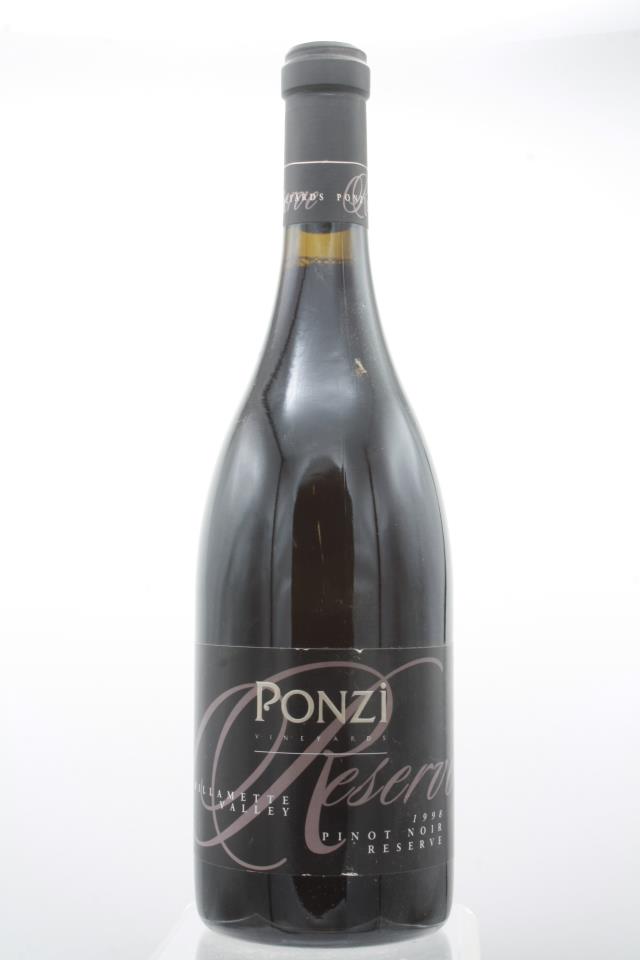 Ponzi Pinot Noir Reserve 1998
