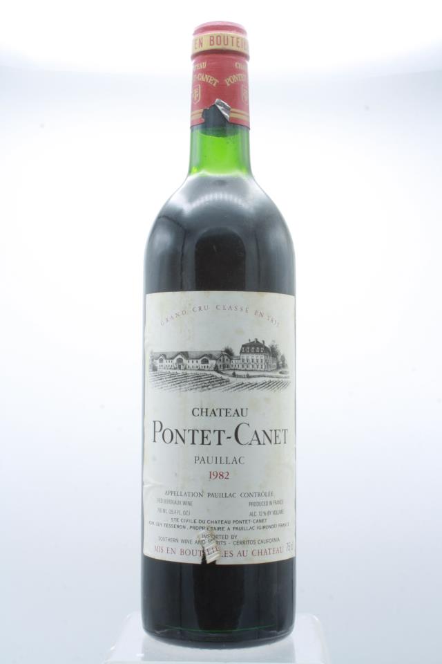 Pontet-Canet 1982