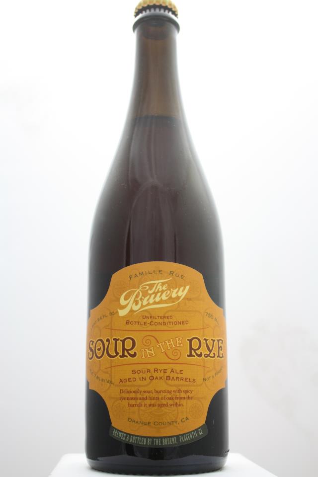 The Bruery Sour in the Rye Sour Rye Ale 2011