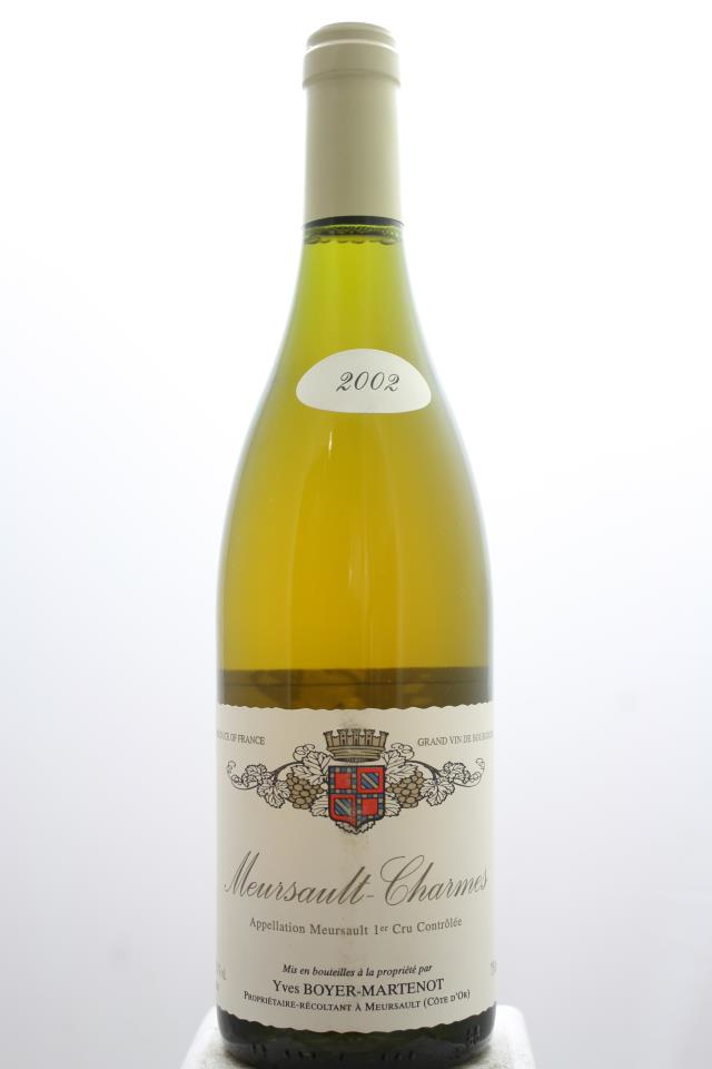 Yves Boyer-Martenot Meursault Charmes 2002