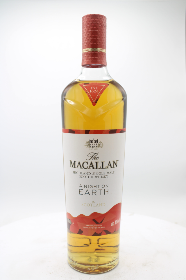 Macallan Highland Single Malt Scotch Whisky A Night On Earth In Scotland NV