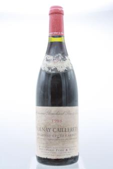 Bouchard Père & Fils (Domaine) Volnay Les Caillerets Ancienne Cuvée Carnot 1998