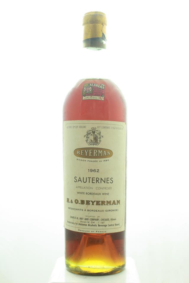 Beyerman Sauternes 1962