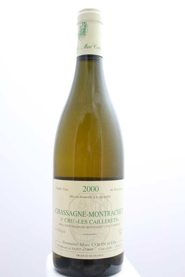 Marc Colin et Fils Chassagne-Montrachet Les Caillerets 2000