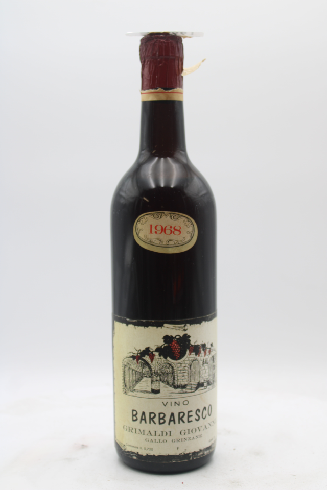 Grimaldi Giovanni Barbaresco 1968