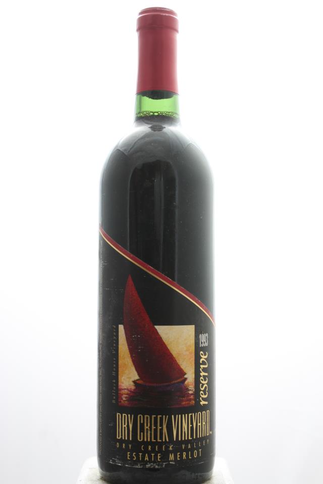 Dry Creek Vineyards Merlot Reserve 1993