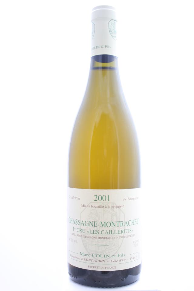 Marc Colin et Fils Chassagne-Montrachet Cailleret 2001