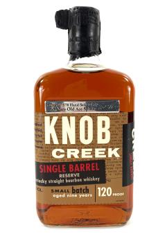 Knob Creek Kentucky Straight Bourbon Whiskey Single Barrel #7578 Reserve Ace Spirits 10-Year-Old Fred Noe Selection 2018 Release NV