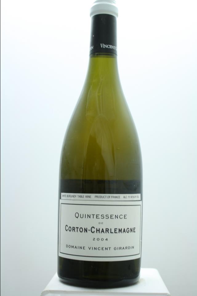 Vincent Girardin (Domaine) Corton-Charlemagne Cuvée Quintessence 2004