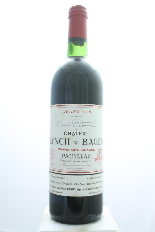 Lynch-Bages 1983