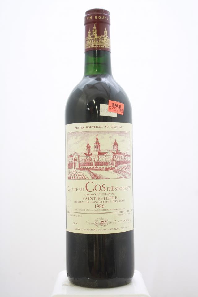 Cos d'Estournel 1986