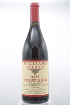 Williams Selyem Pinot Noir Willimas Selyem Estate Vineyard 2018