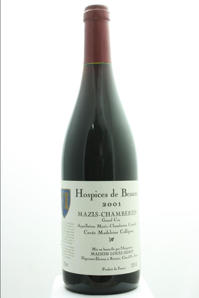 Louis Jadot (Maison Louis Jadot) Mazis-Chambertin Hospices de Beaune Cuvée Madeleine Collignon 2001