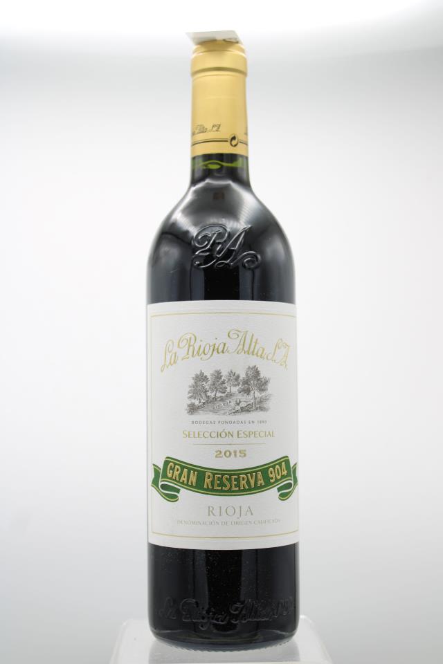 La Rioja Alta Gran Reserva 904 Seleccion Especial 2015