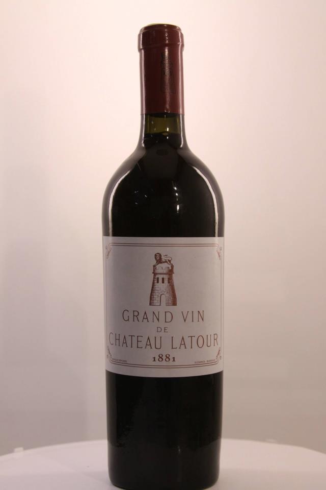 Château Latour 1881