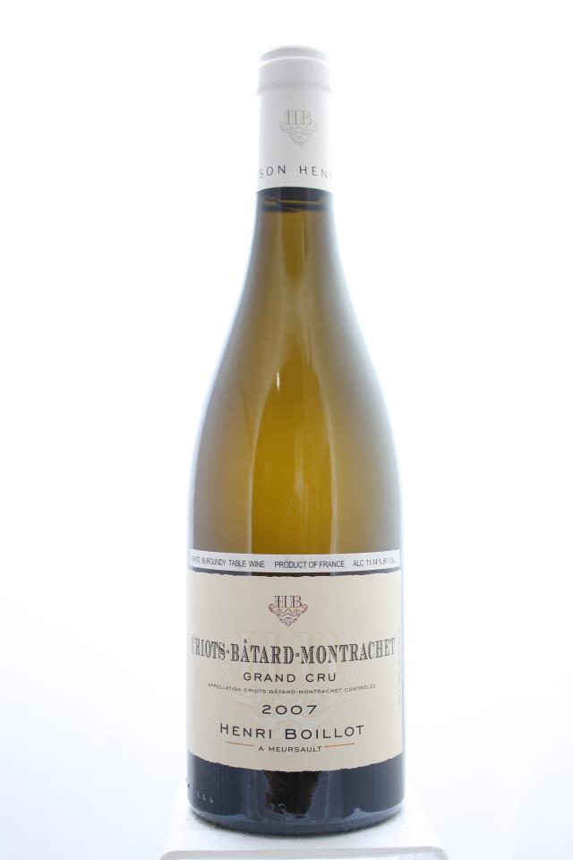 Henri Boillot (Maison) Criots-Bâtard-Montrachet 2007