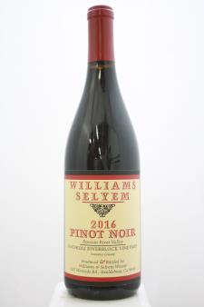 Williams Selyem Pinot Noir Rochioli Riverblock Vineyard 2016
