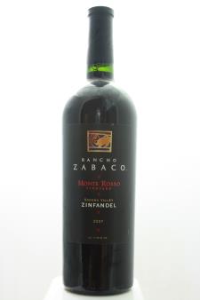 Rancho Zabaco Zinfandel Monte Rosso Vineyard 2007