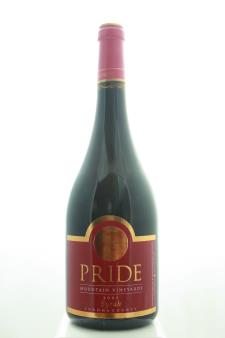 Pride Mountain Vineyards Syrah 2003
