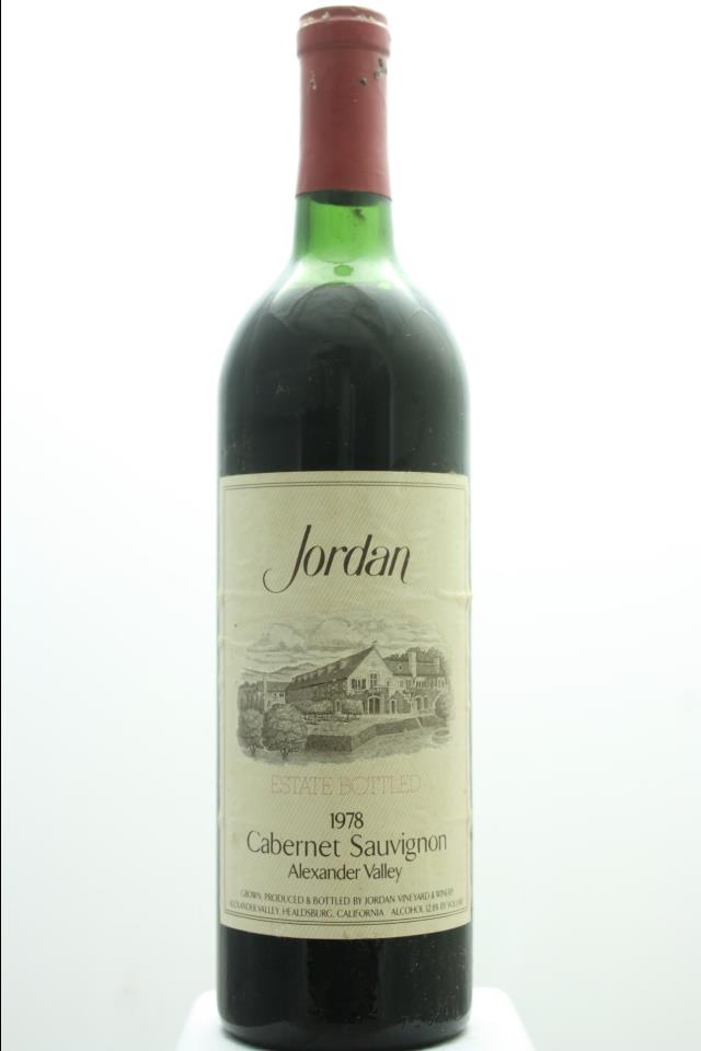 Jordan Vineyards Cabernet Sauvignon 1978