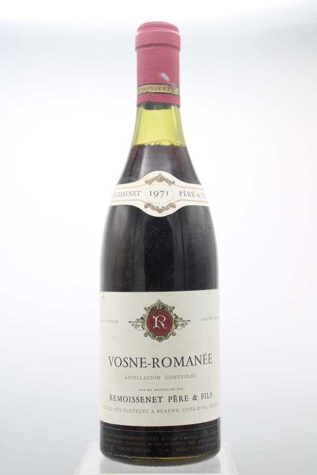 Remoissenet Vosne-Romanée 1971