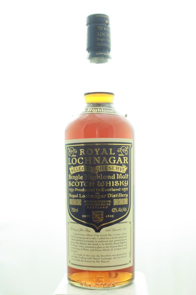 Royal Lochnagar Single Highland Malt Scotch Whisky Selected Reserve NV