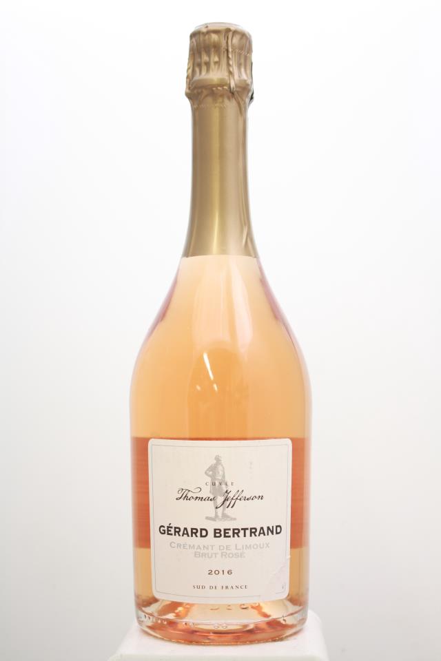 Gérard Bertrand Crémant de Limoux Cuveé Thomas Jefferson Brut Rosé 2016