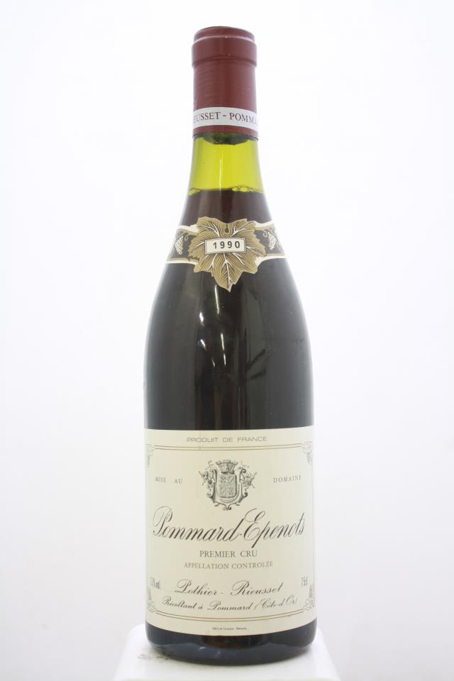 Pothier Rieusset Pommard Les Epenots 1990