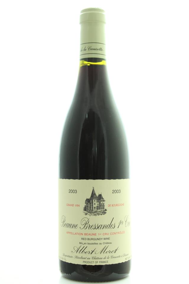 Albert Morot Beaune Les Bressandes 2003