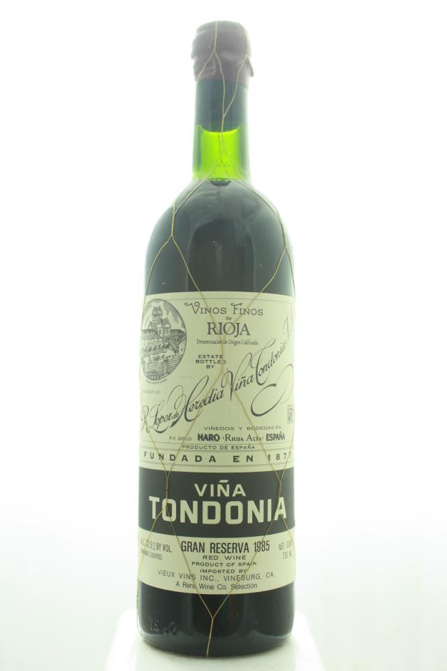 R. López de Heredia Rioja Tinto Gran Reserva Viña Tondonia 1985