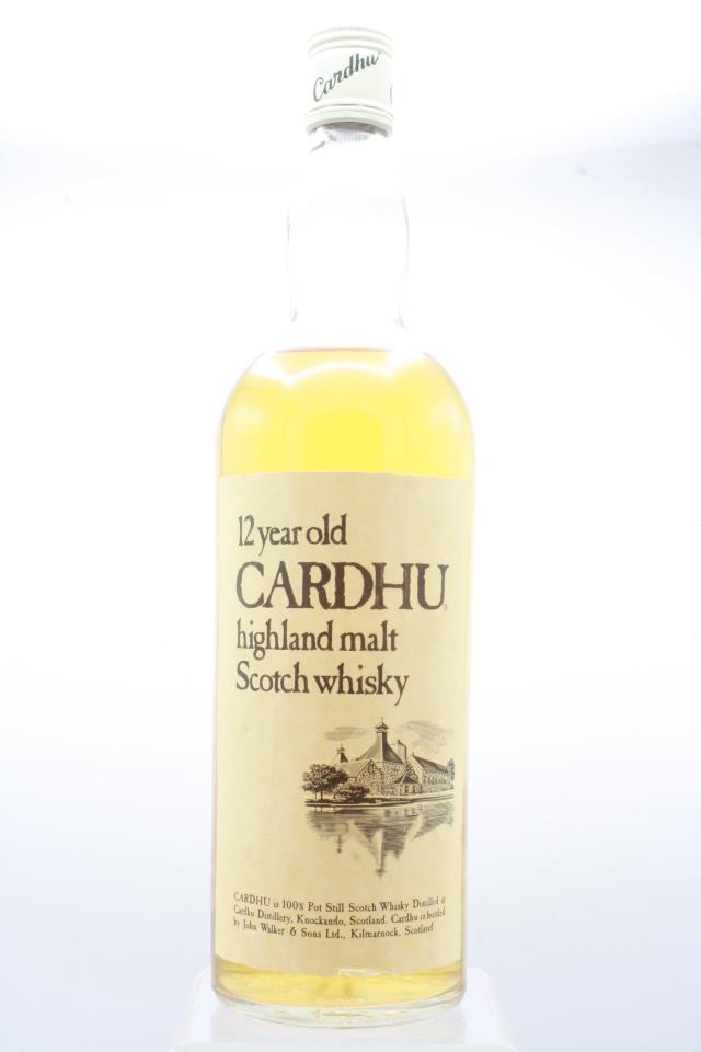 Cardhu Highland Single Malt Scotch Whisky 12-Years-Old NV