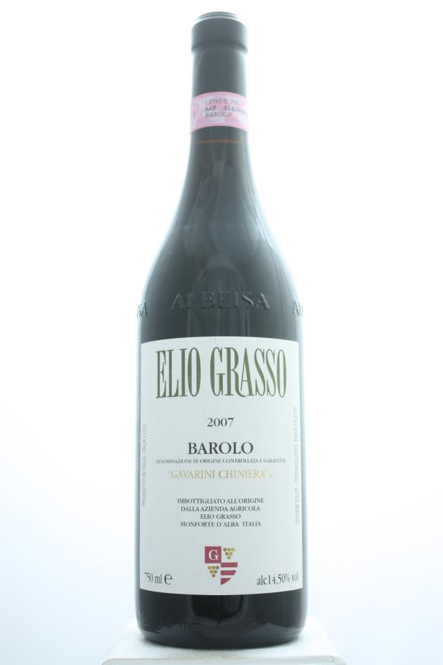 Elio Grasso Barolo Gavarini Chiniera 2007
