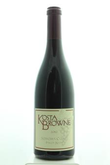 Kosta Browne Pinot Noir Sonoma Coast 2012