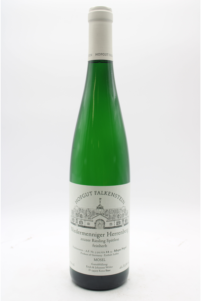 Hofgut Falkenstein Niedermenniger Herrenberg Riesling Spatlese Feinherb #11 2022