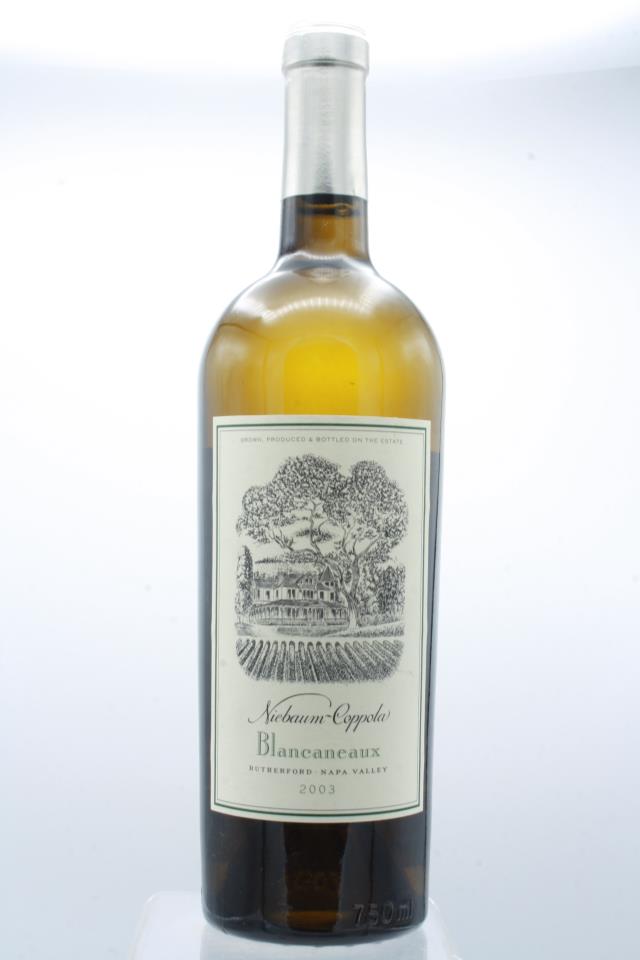 Rubicon Estate Proprietary White Blancaneaux 2003