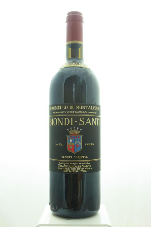 Biondi-Santi (Tenuta Greppo) Brunello di Montalcino Riserva 2001