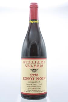 Williams Selyem Pinot Noir Hirsch Vineyard 1998
