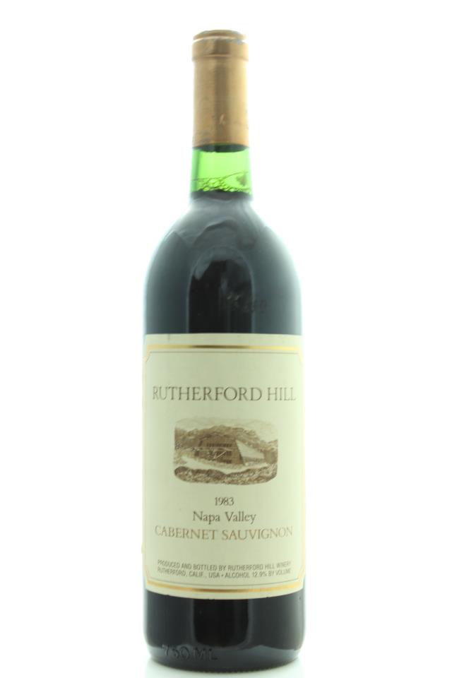 Rutherford Hill Cabernet Sauvignon Napa Valley 1983