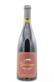 Goldeneye Pinot Noir Estate Confluence Vineyard Lower Bench 2014