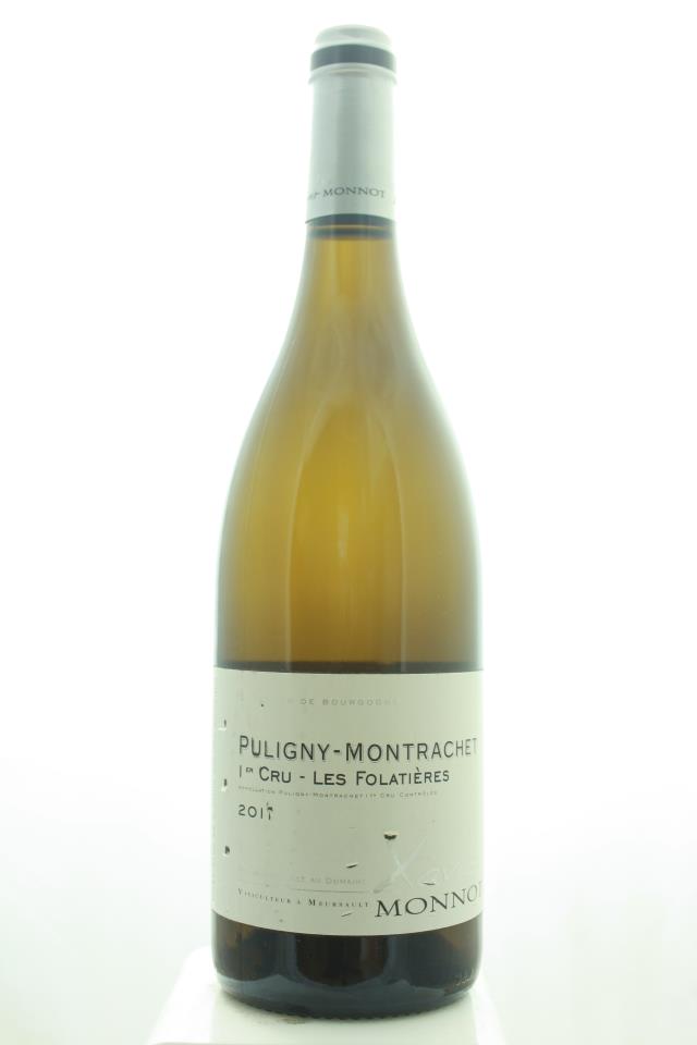 Xavier Monnot Puligny Montrachet Les Folatieres 2011
