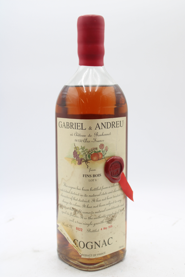 Gabriel & Andreu Fins Bois Cognac Lot 8q NV