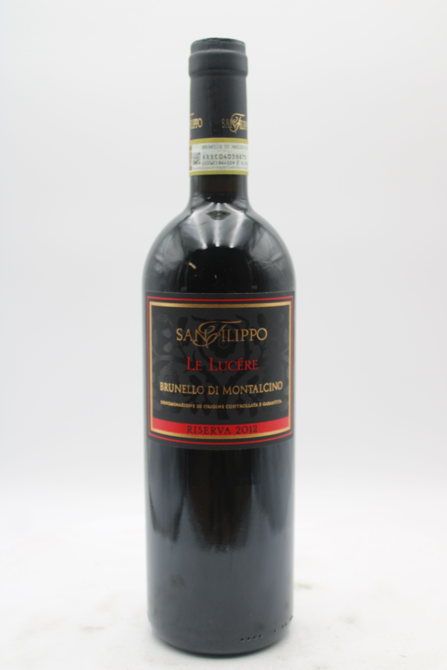 San Filippo Brunello di Montalcino Riserva Le Lucere 2012