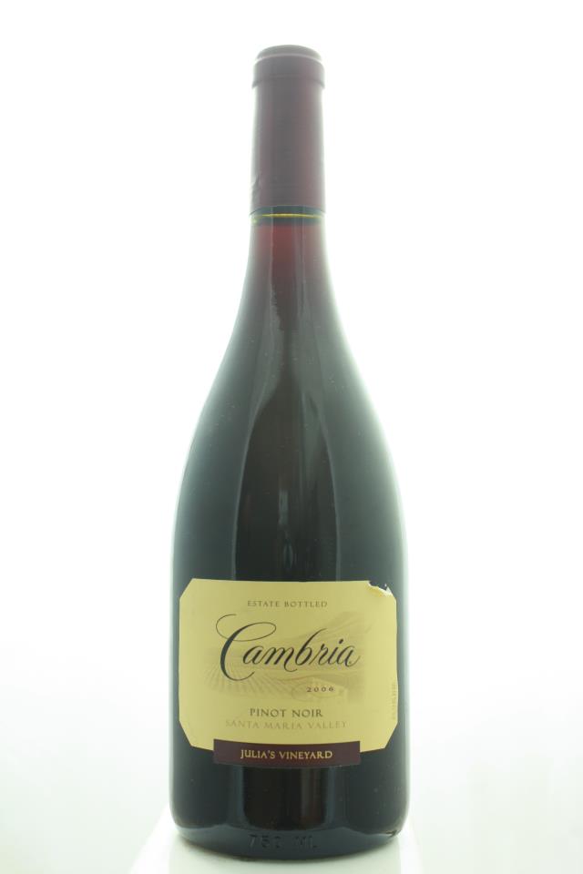 Cambria Pinot Noir Julia's Vineyard 2006