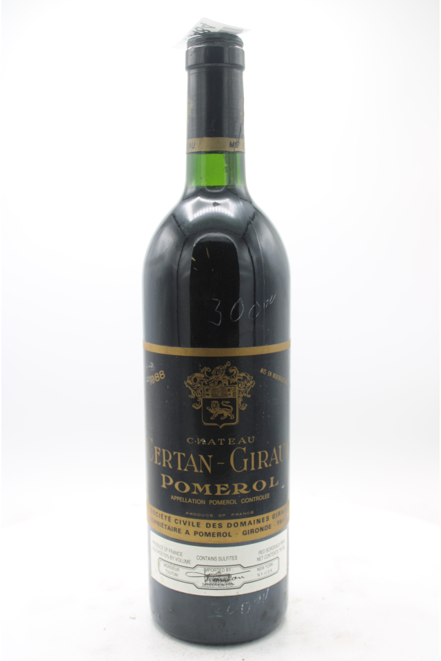 Certan Giraud 1988